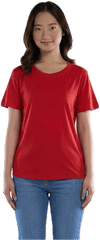 An image of a Custom CX2 Coast Ladies Performance Crewneck T Shirt!
