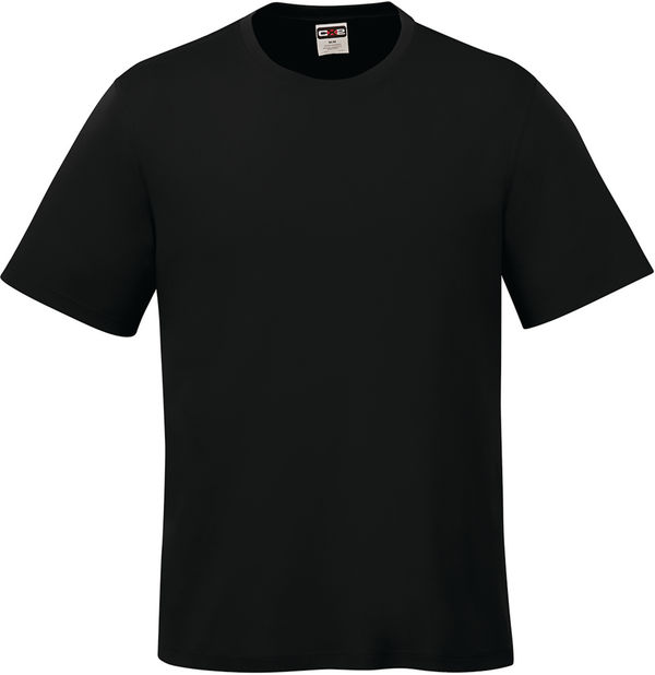 An image of a Custom CX2 Coast Youth Performance Crewneck T Shirt in Black!