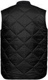 An image of a Custom CX2 Driftwood Stylized Quilted Freezer Vest in Black!