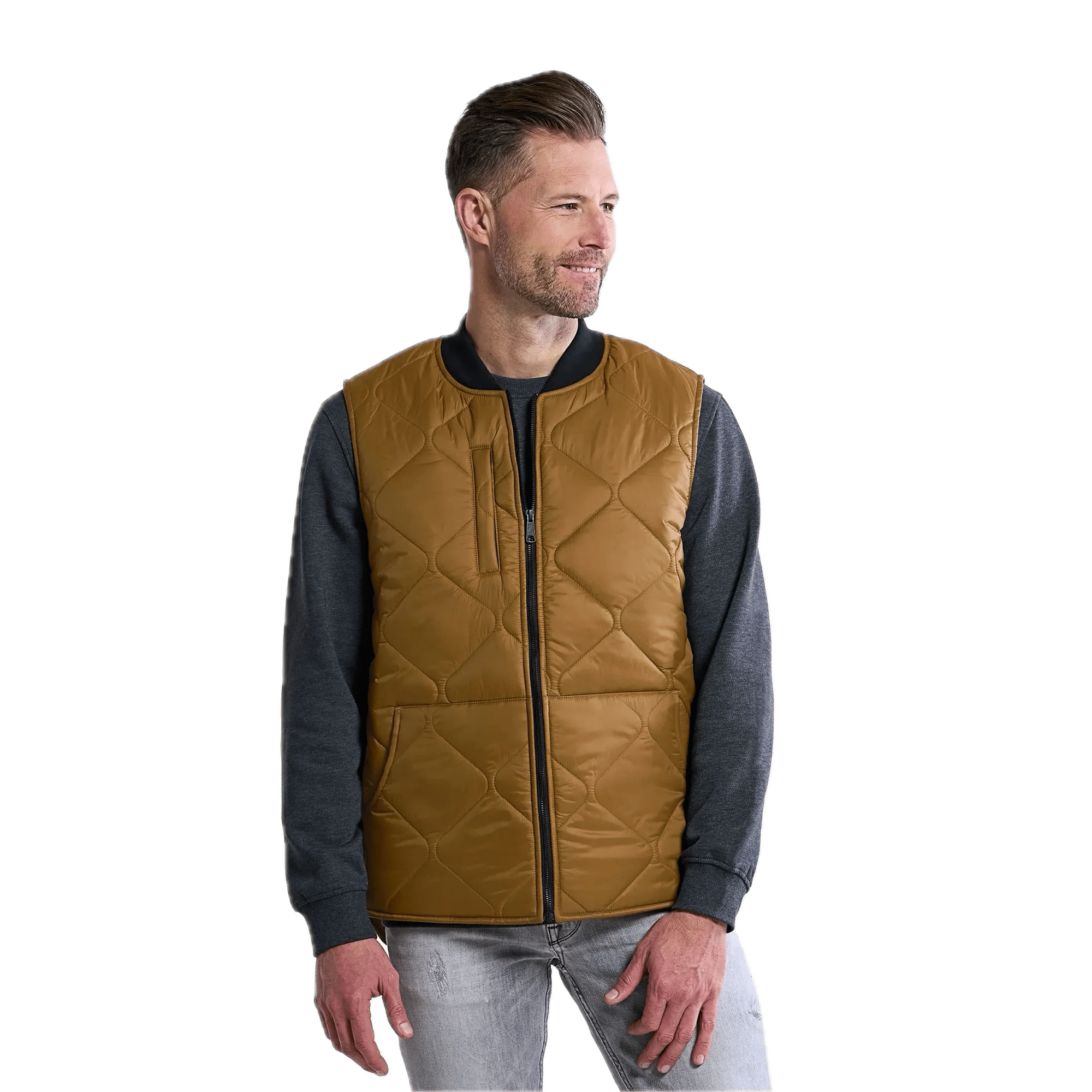 CX2 Driftwood Stylized Quilted Freezer Vest