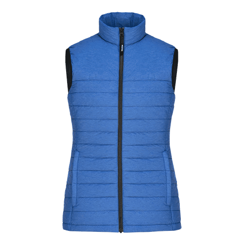CX2 Inuvik Ladies Lightweight Puffy Vest in Blue Heather