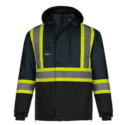 CX2 Kenworth 5 in 1 Hi Vis Coat in Navy