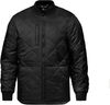 Am image of a Custom CX2 Nomad Stylized Quilted Freezer Jacket in Black!