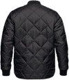 An image of a Custom CX2 Nomad Stylized Quilted Freezer Jacket in Black!