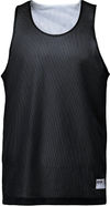 An image of a Custom CX2 Reverse Performance Reversible Mesh Tank Top in Black!
