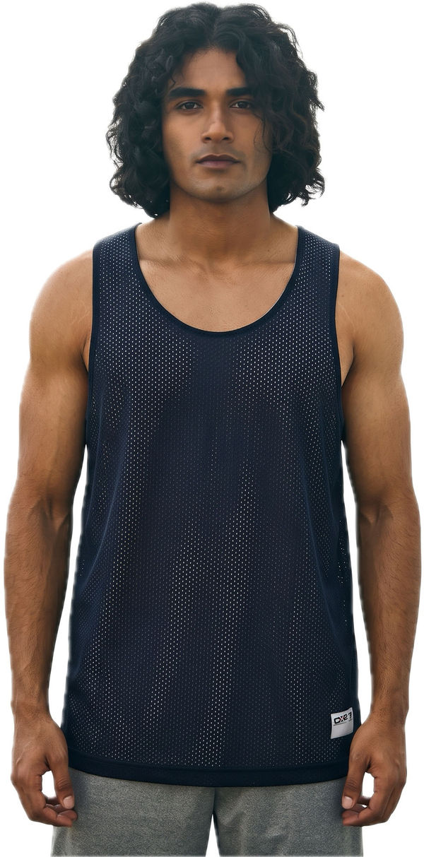 An image of a Custom CX2 Reverse Performance Reversible Mesh Tank Top!