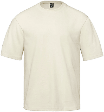 Am image of a Custom CX2 Urban Heavyweight Drop Shoulder Cotton Shirt in Ivory!