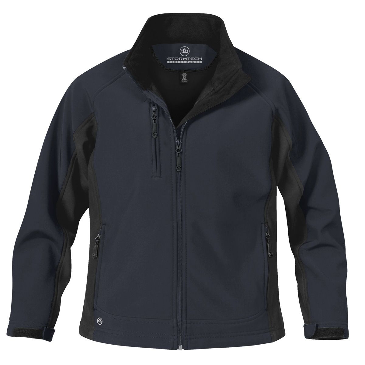 Stormtech Womens Crew Bonded Shell in NAVY / BLACK