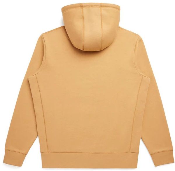 Am image of a Custom Original Favorites Organic Cotton Hooded Sweatshirt in Camel!