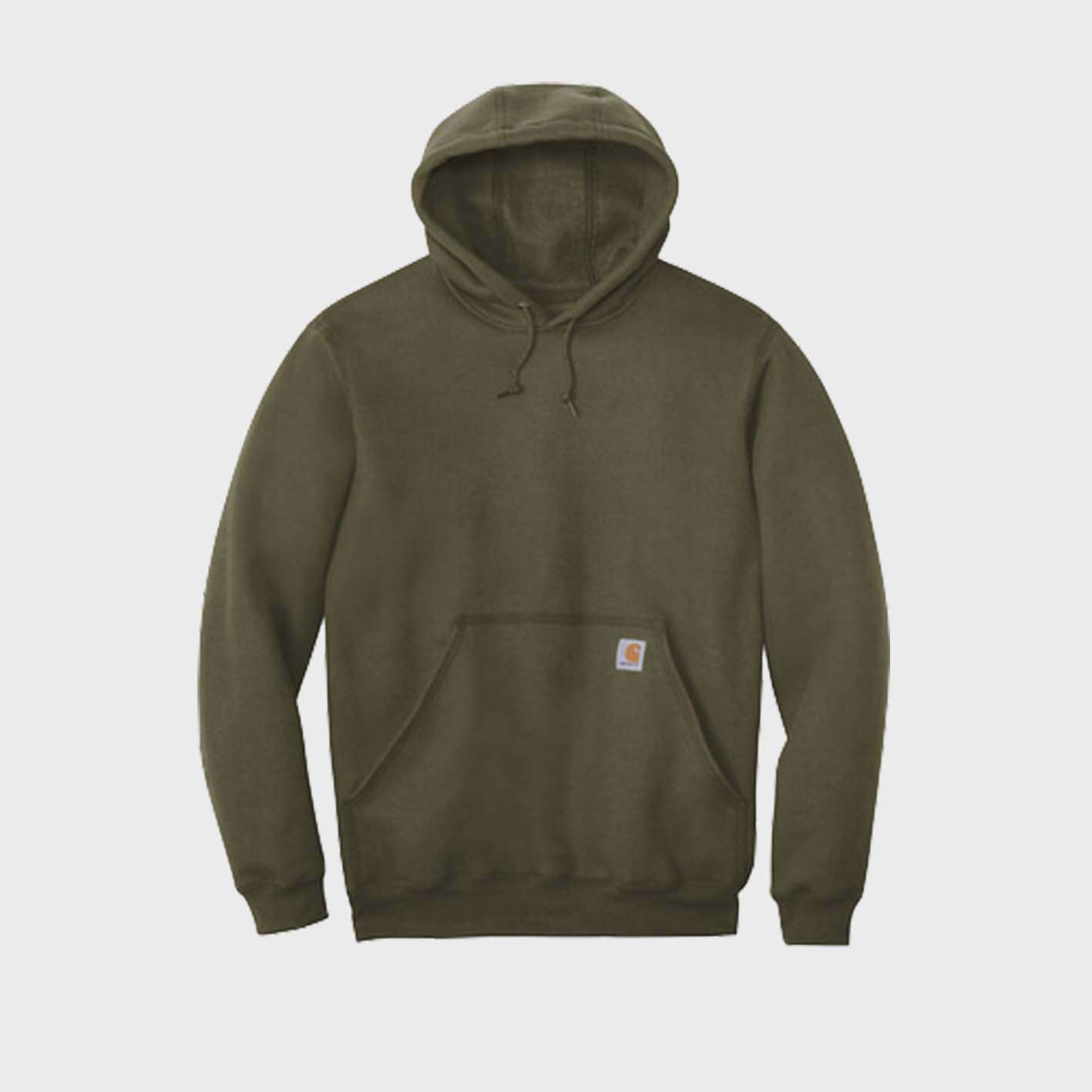 An image of custom work sweatshirts that you can print your logo on!