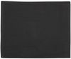 Am image of a Custom Velour Hemmed Towel in Black!