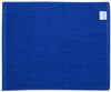Am image of a Custom Velour Hemmed Towel in Royal!