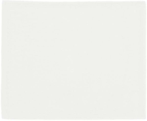 Am image of a Custom Velour Hemmed Towel in White!