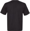 Am image of a Custom Champion Adult Garment Dyed Short Sleeve Tee in Black!