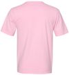 Am image of a Custom Champion Adult Garment Dyed Short Sleeve Tee in Pink Candy!