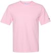 Am image of a Custom Champion Adult Garment Dyed Short Sleeve Tee in Pink Candy!