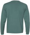Am image of a Custom Champion Adult Garment Dyed Long Sleeve Tee in Cactus!