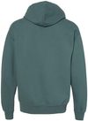 Am image of a Custom Champion Adult Garment Dyed Fleece Hoodie in Cactus!