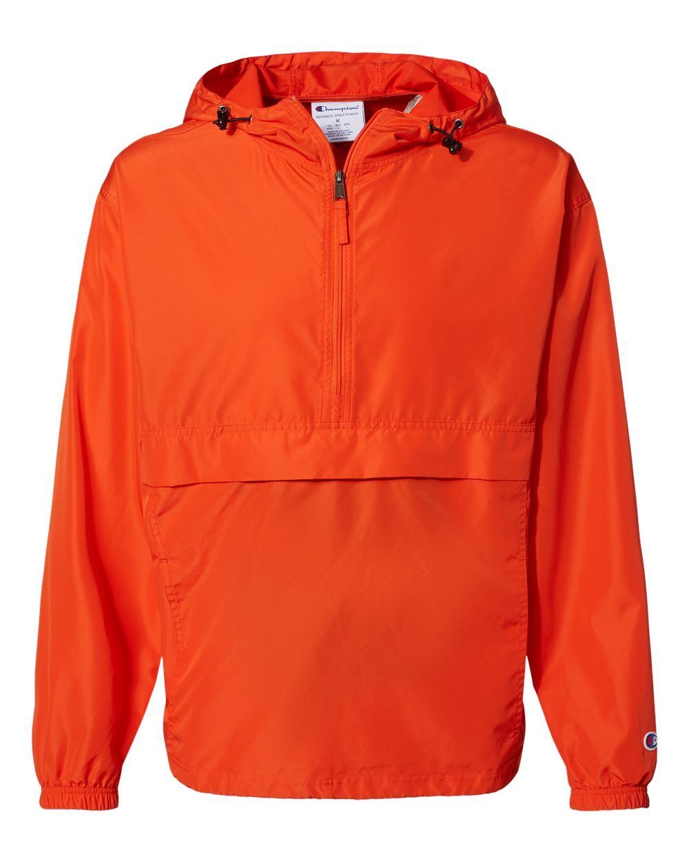 Champion Packable Anorak Jacket in Orange