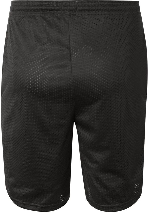 Am image of a Custom Champion Adult Mesh Short with Pockets 9 Inch in Black!