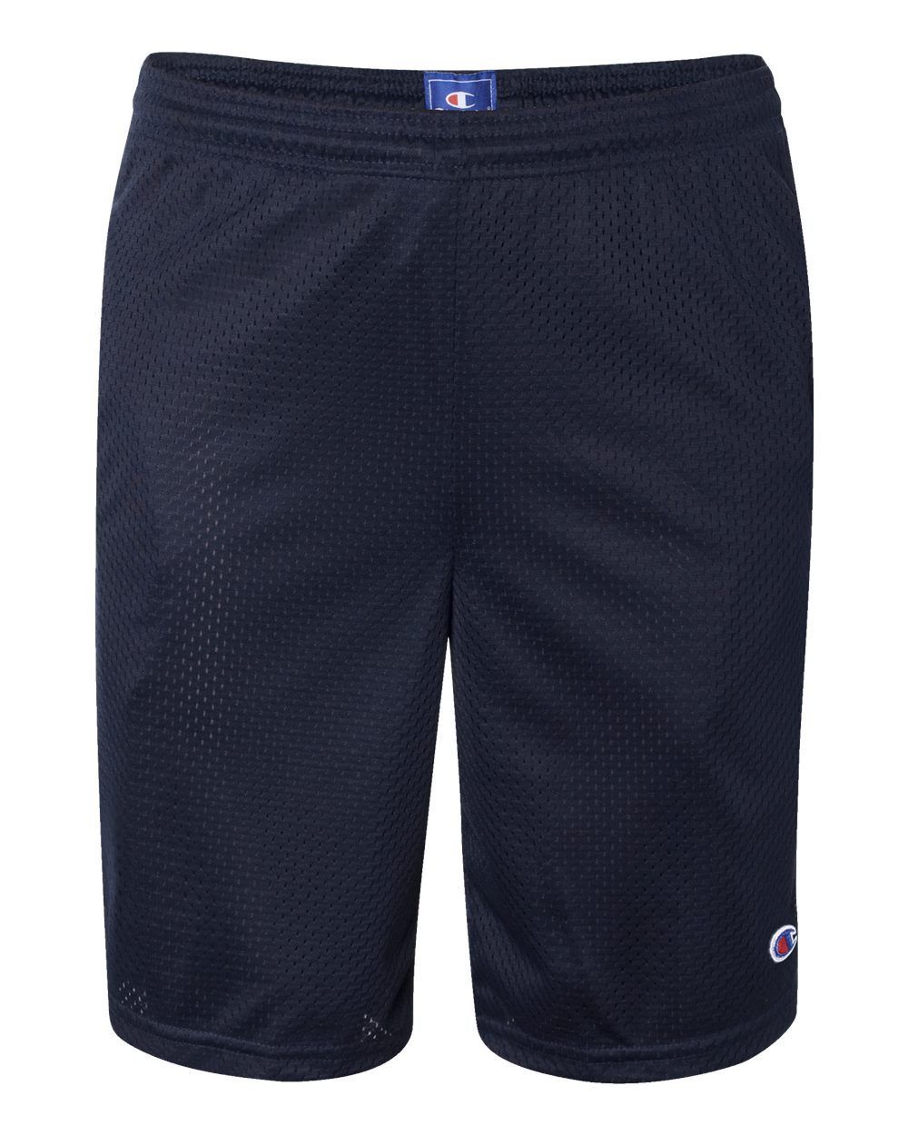 Champion Adult Mesh Short with Pockets 9 Inch in Navy