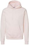 Am image of a Custom Champion Adult Powerblend® Hooded Sweatshirt in Body Blush!