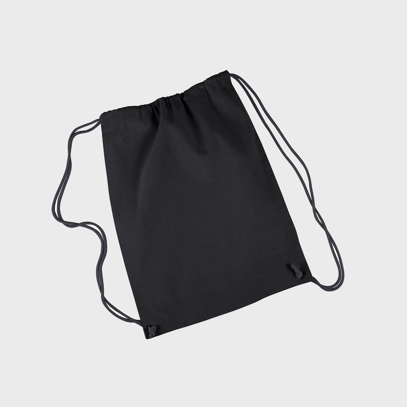 An image of custom cinch bags that you can print your team's design on!