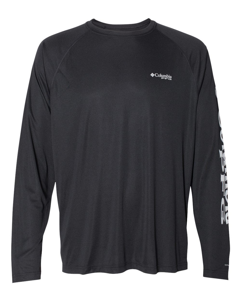 Columbia PFG Terminal Tackle Long Sleeve T Shirt in Black/ Cool grey