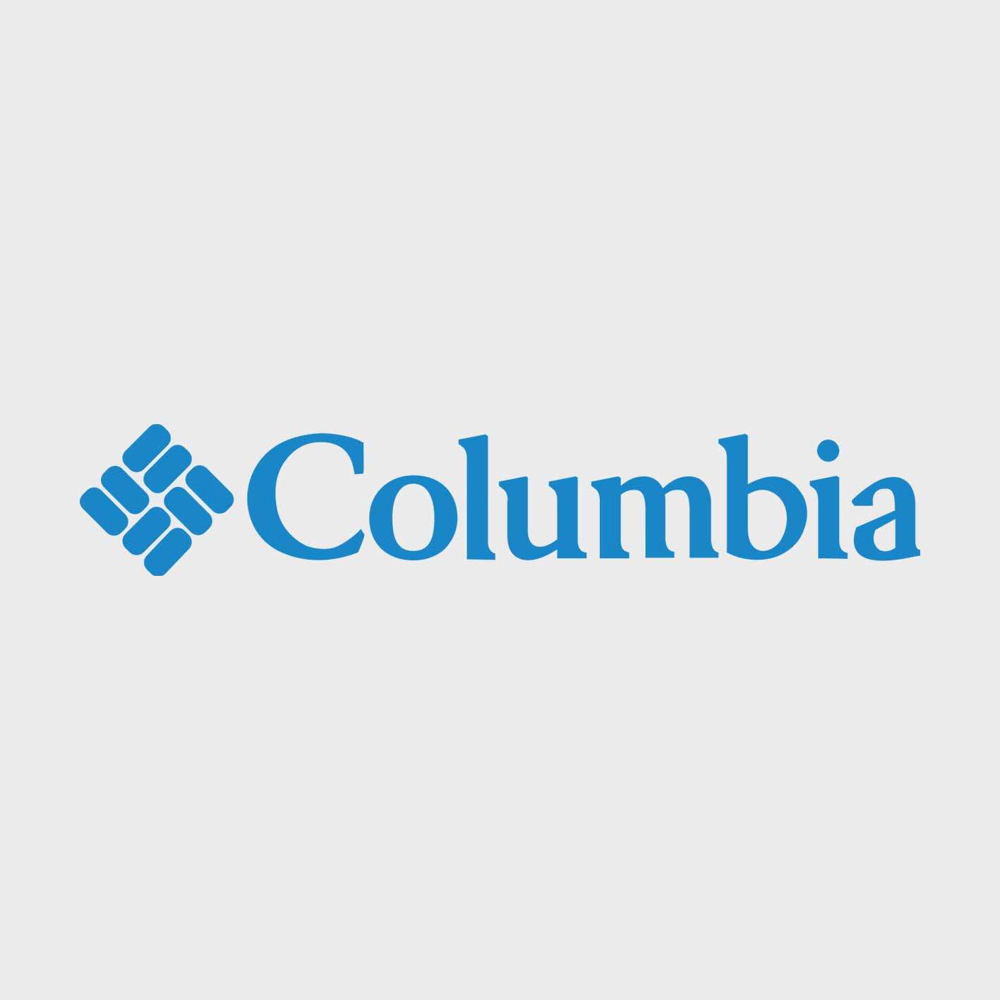 Image of the Columbia brand you can screen print and embroider on