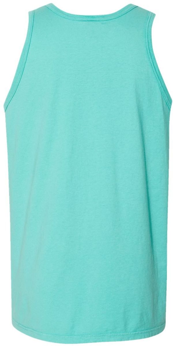 An image of a Custom Hanes ComfortWash Garment Dyed Unisex Tank Top in Mint!