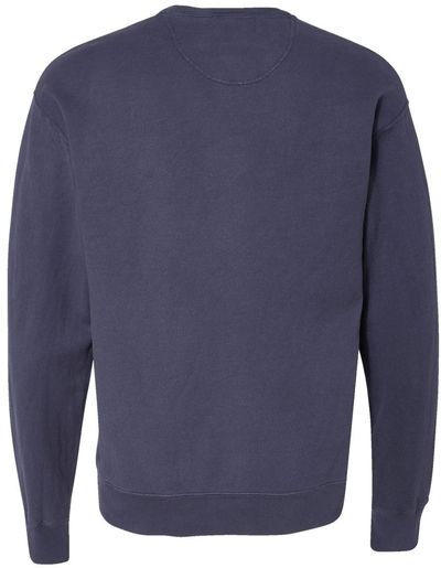 Am image of a Custom Hanes ComfortWash Garment Dyed Unisex Crewneck Sweatshirt in Anchor Slate!