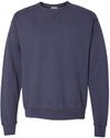 Am image of a Custom Hanes ComfortWash Garment Dyed Unisex Crewneck Sweatshirt in Anchor Slate!