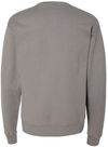 Am image of a Custom Hanes ComfortWash Garment Dyed Unisex Crewneck Sweatshirt in Concrete Grey!