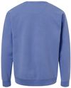 Am image of a Custom Hanes ComfortWash Garment Dyed Unisex Crewneck Sweatshirt in Frontier Blue!