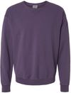An image of a Custom Hanes ComfortWash Garment Dyed Unisex Crewneck Sweatshirt in Grape Soda!