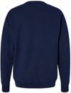 An image of a Custom Hanes ComfortWash Garment Dyed Unisex Crewneck Sweatshirt in Navy!