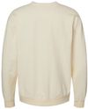 Am image of a Custom Hanes ComfortWash Garment Dyed Unisex Crewneck Sweatshirt in Parchment!