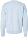 An image of a Custom Hanes ComfortWash Garment Dyed Unisex Crewneck Sweatshirt in Soothing Blue!