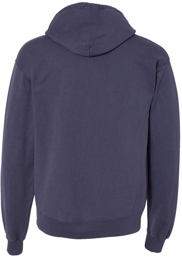 Am image of a Custom Hanes ComfortWash Garment Dyed Unisex Hooded Sweatshirt in Anchor Slate!