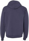 Am image of a Custom Hanes ComfortWash Garment Dyed Unisex Hooded Sweatshirt in Anchor Slate!