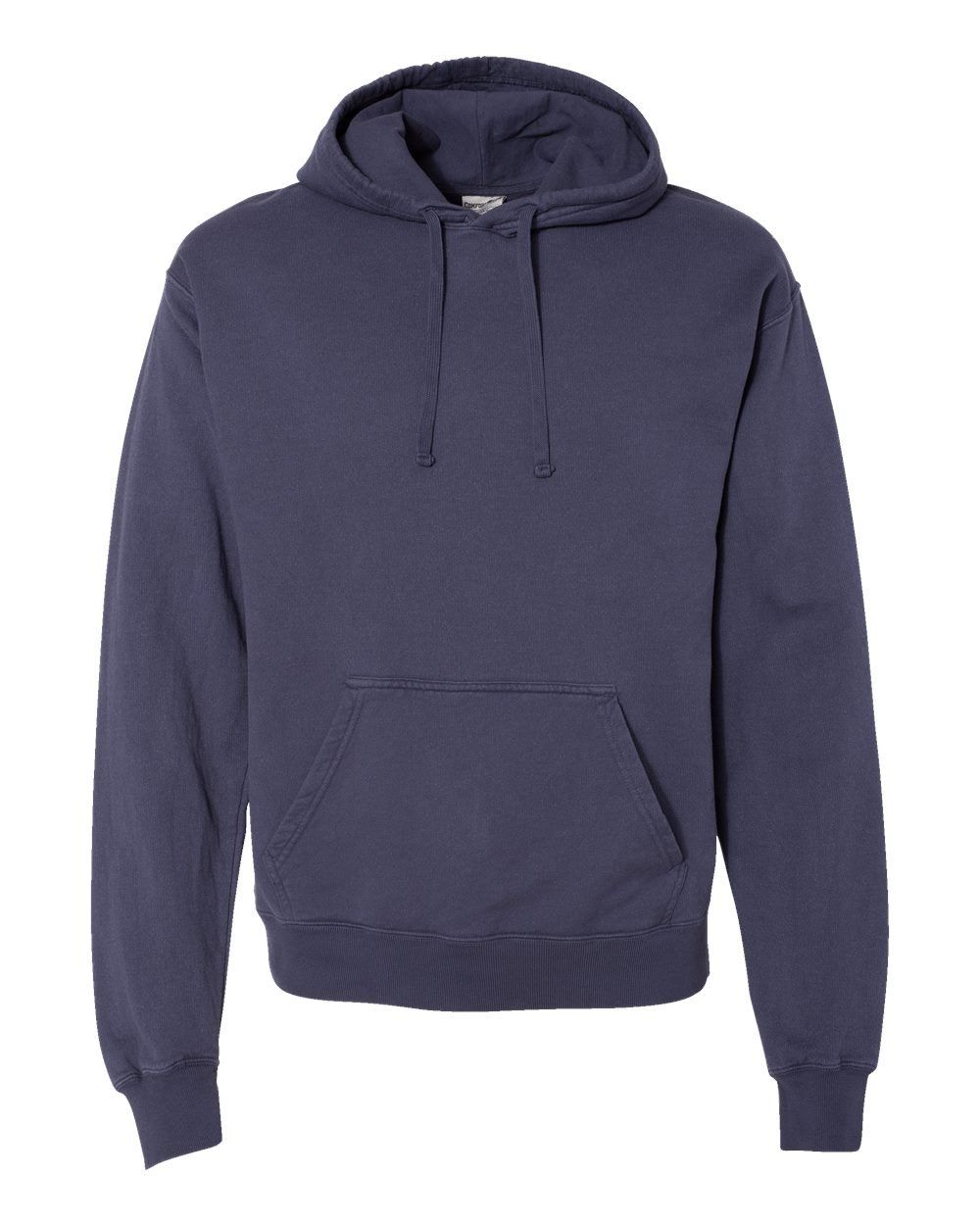 Hanes ComfortWash Garment Dyed Unisex Hooded Sweatshirt in Anchor Slate