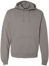 Am image of a Custom Hanes ComfortWash Garment Dyed Unisex Hooded Sweatshirt in Concrete Grey!