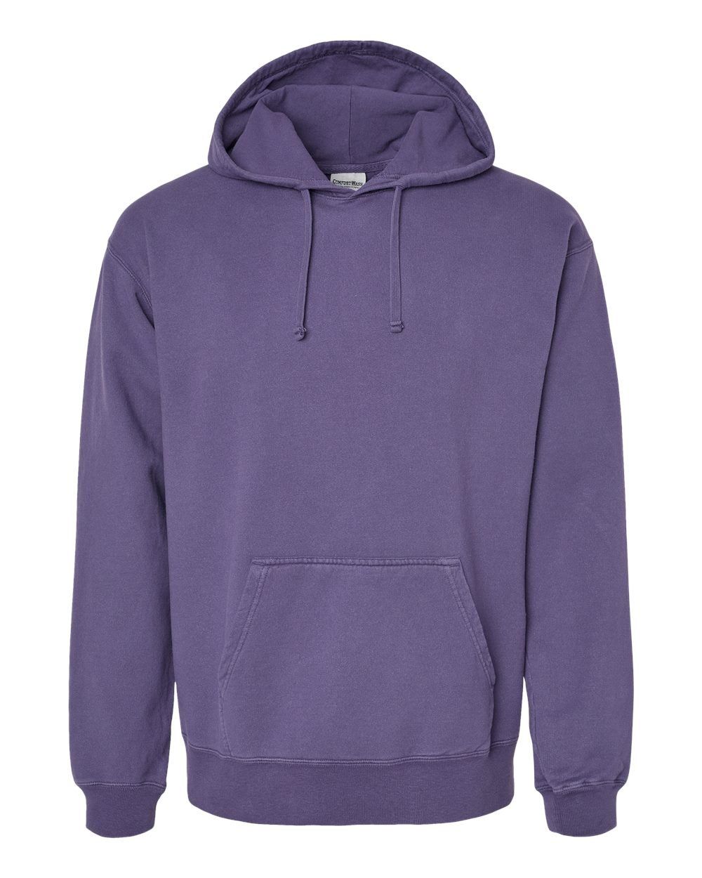 Hanes ComfortWash Garment Dyed Unisex Hooded Sweatshirt in Grape Soda