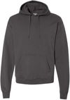 Am image of a Custom Hanes ComfortWash Garment Dyed Unisex Hooded Sweatshirt in New Railroad Grey!