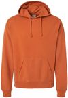 Am image of a Custom Hanes ComfortWash Garment Dyed Unisex Hooded Sweatshirt in Texas Orange!