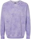 Am image of a Custom Comfort Colors Colorblast Crewneck Sweatshirt in Amethyst!