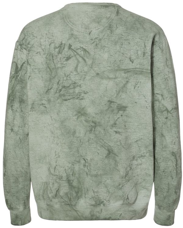 An image of a Custom Comfort Colors Colorblast Crewneck Sweatshirt in Fern!