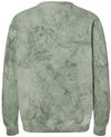 An image of a Custom Comfort Colors Colorblast Crewneck Sweatshirt in Fern!