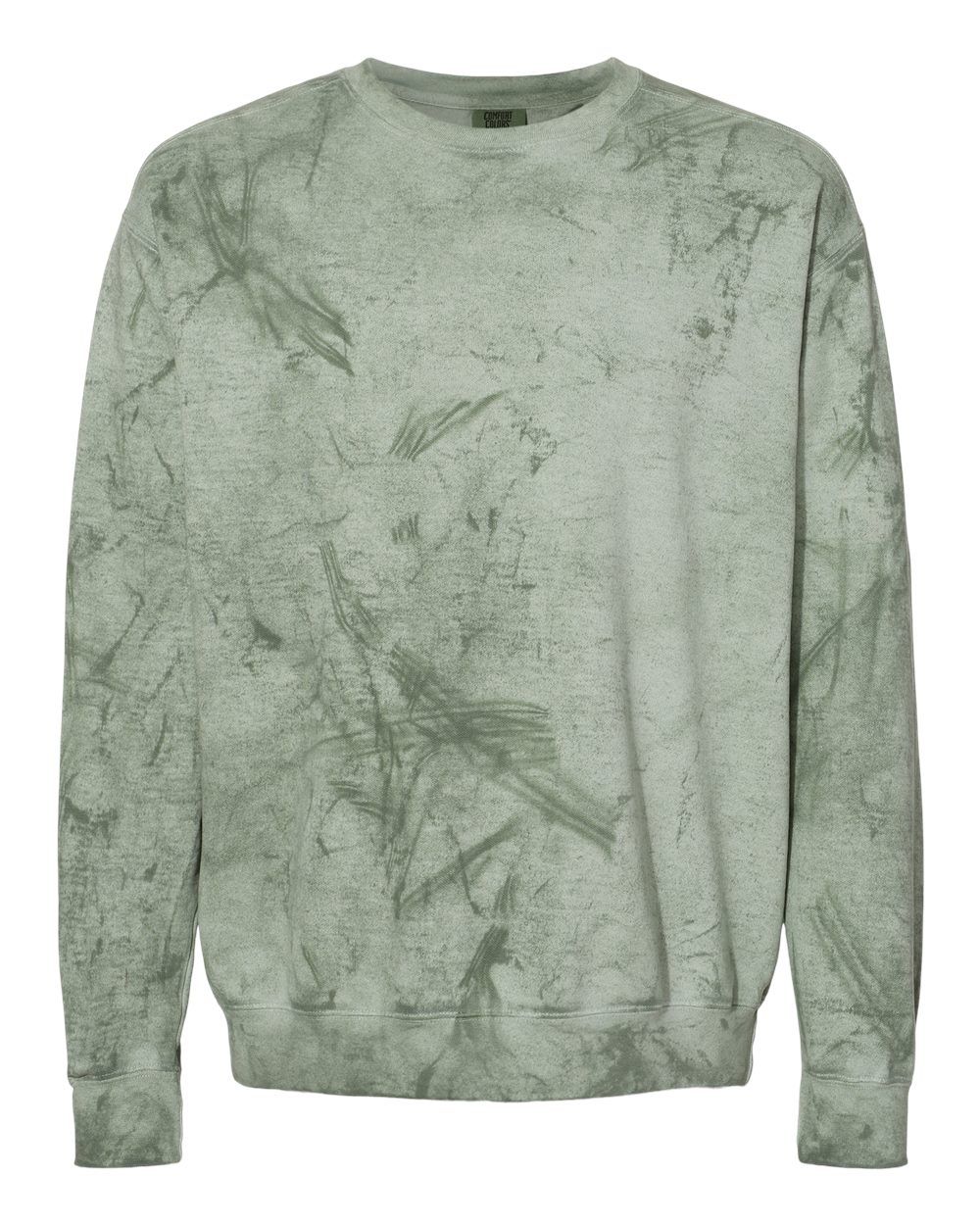 Comfort Colors Colorblast Crewneck Sweatshirt in Fern