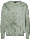 An image of a Custom Comfort Colors Colorblast Crewneck Sweatshirt in Fern!